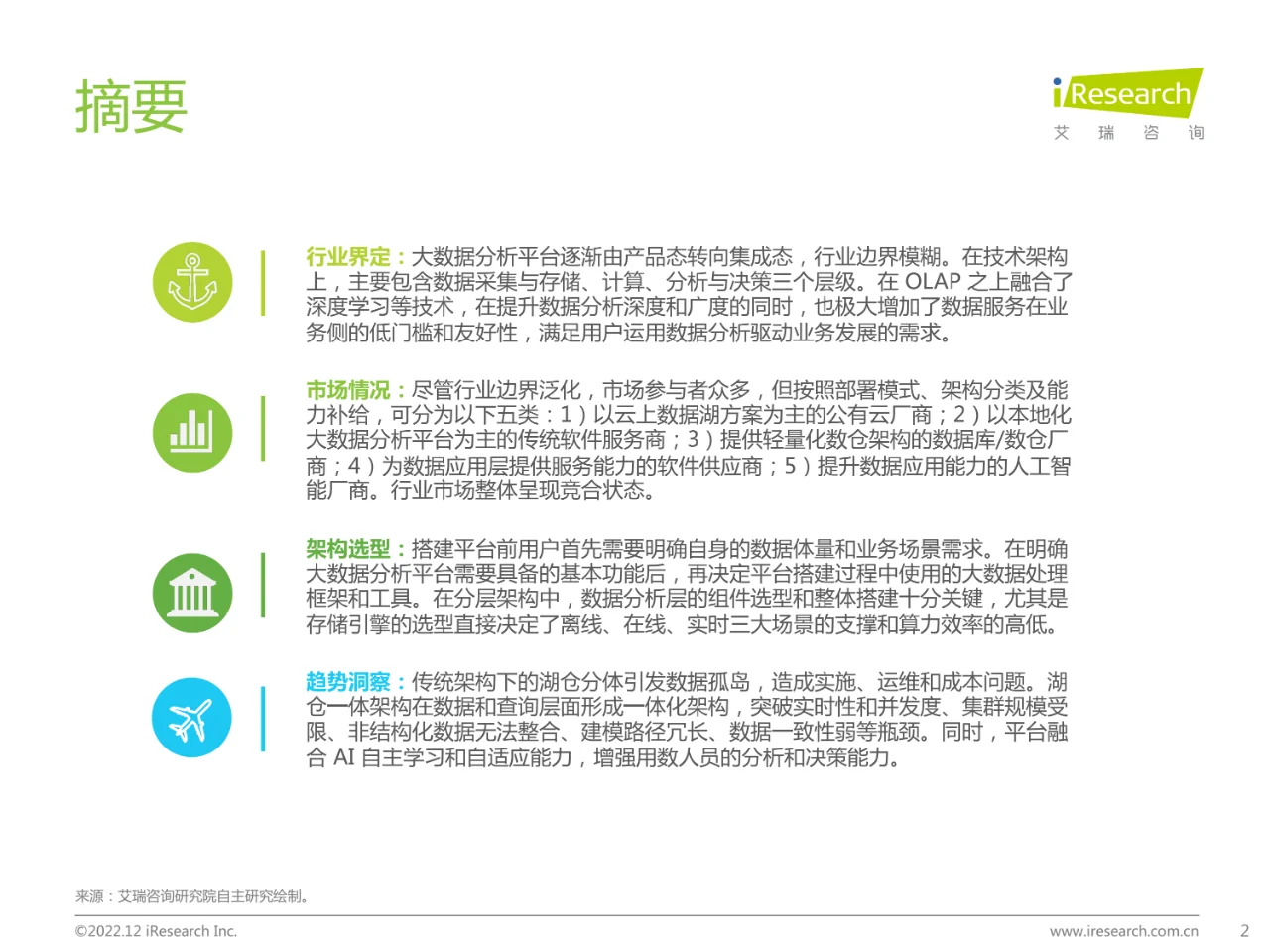 2022年中国大数据分析平台行业研究报告-50