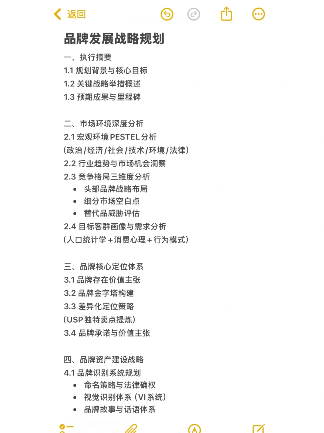 文案|品牌发展战略规划