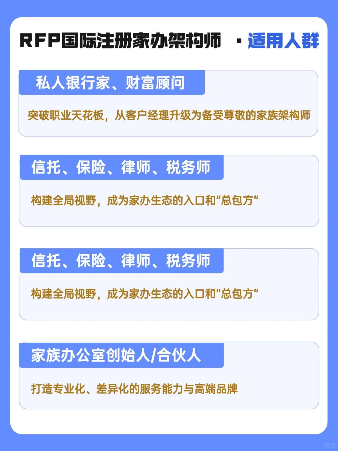 破局者集结|家办认证重塑财富管理行业格局!