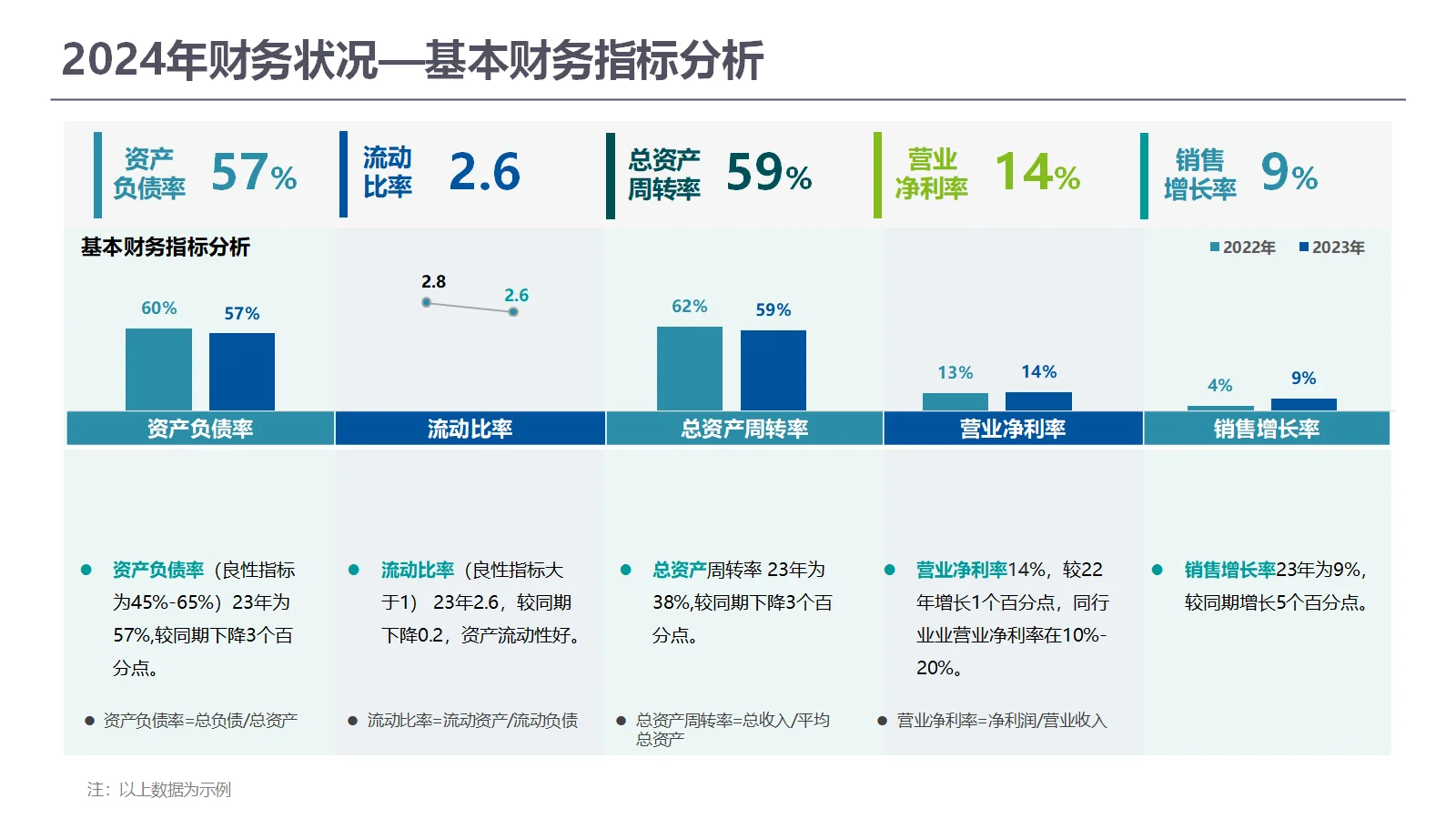 年度财务经营分析