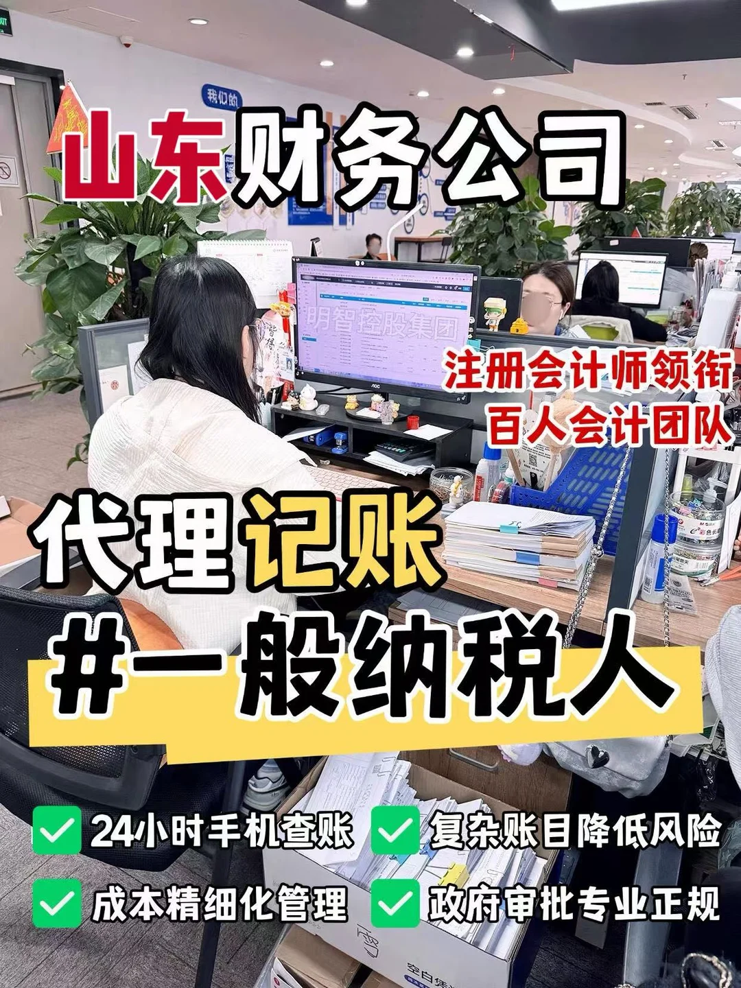 代理记账，一般纳税人、小规模纳税人