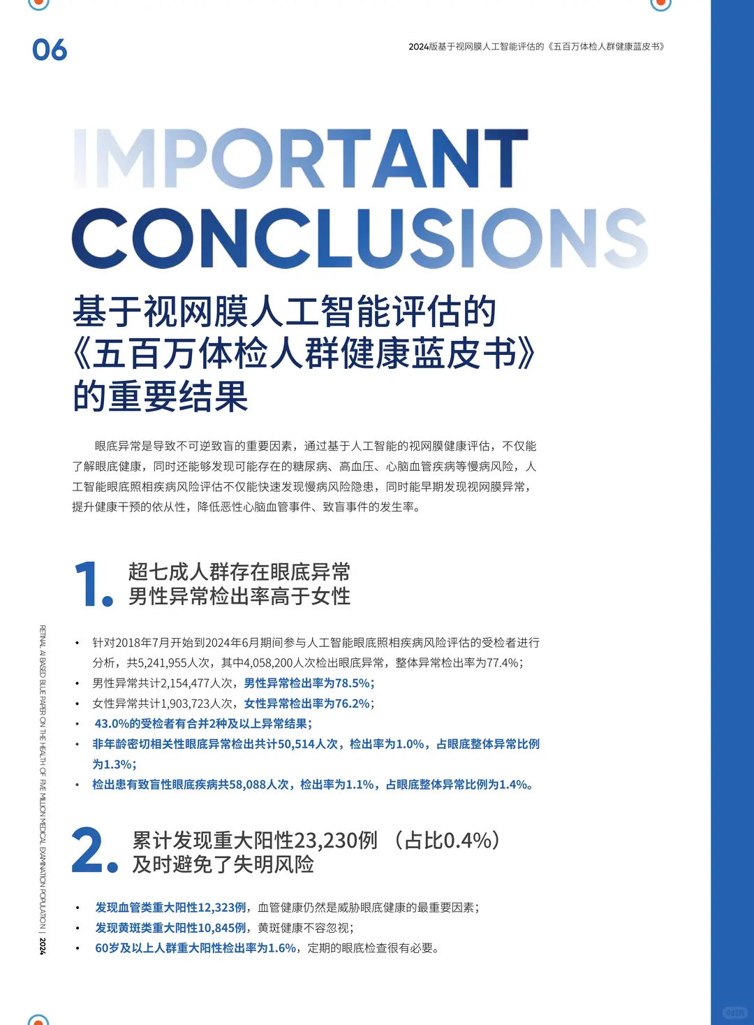 2024五百万体检人群健康蓝皮书