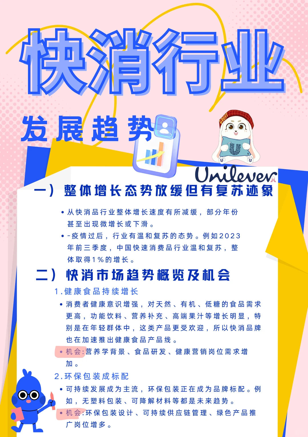 ?U小兔带你了解快消行业发展趋势
