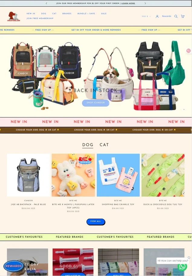 ?高端宠物用品出海新加坡!年营收破千万!