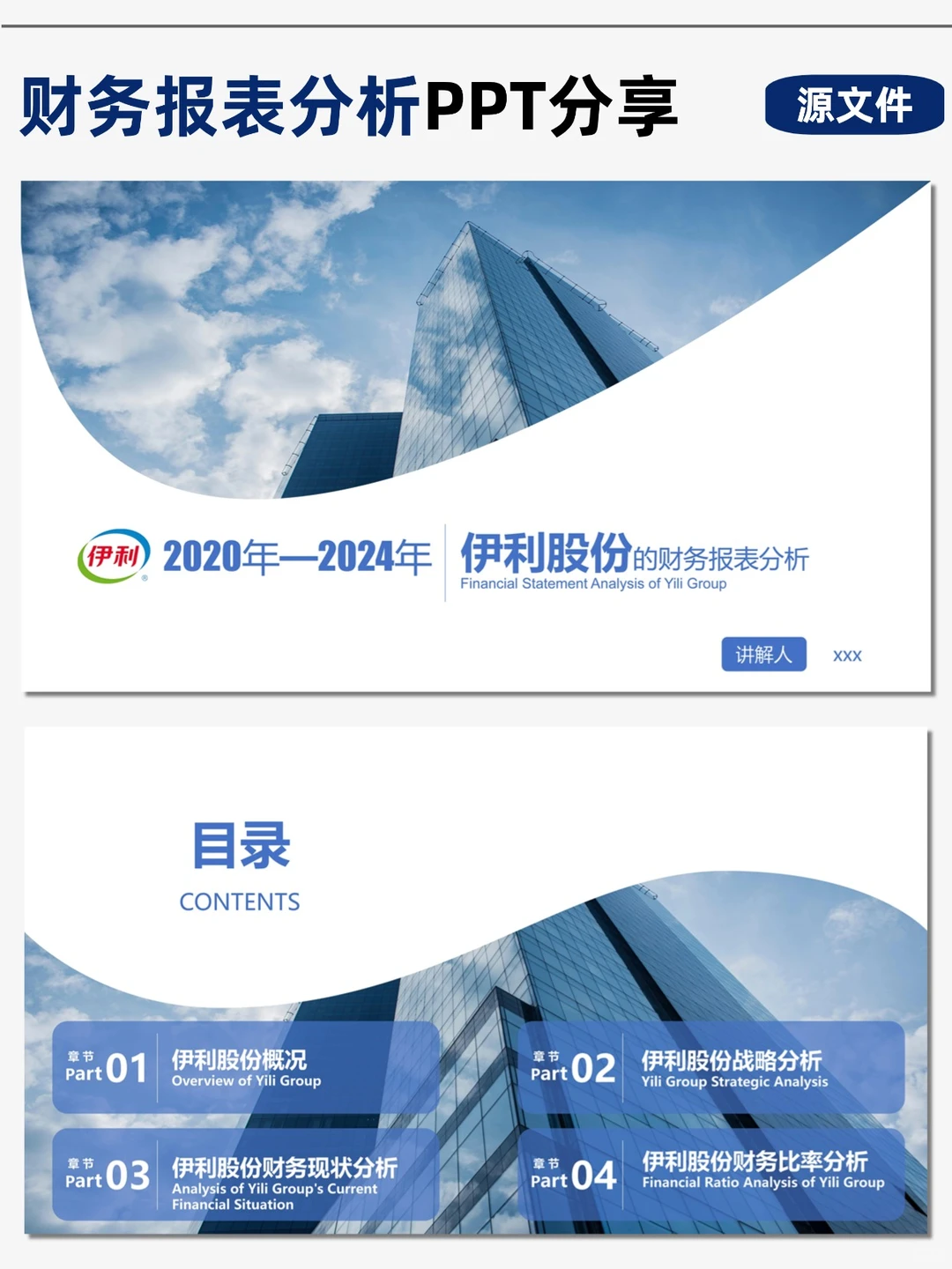 伊利股份财务分析PPT