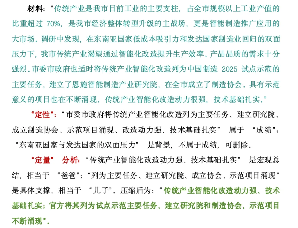 饮冰老师申论第一篇真题复盘