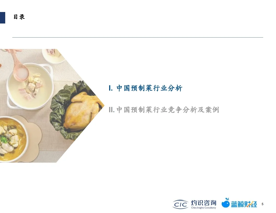 2022中国预制菜行业蓝皮书 行业报告研究