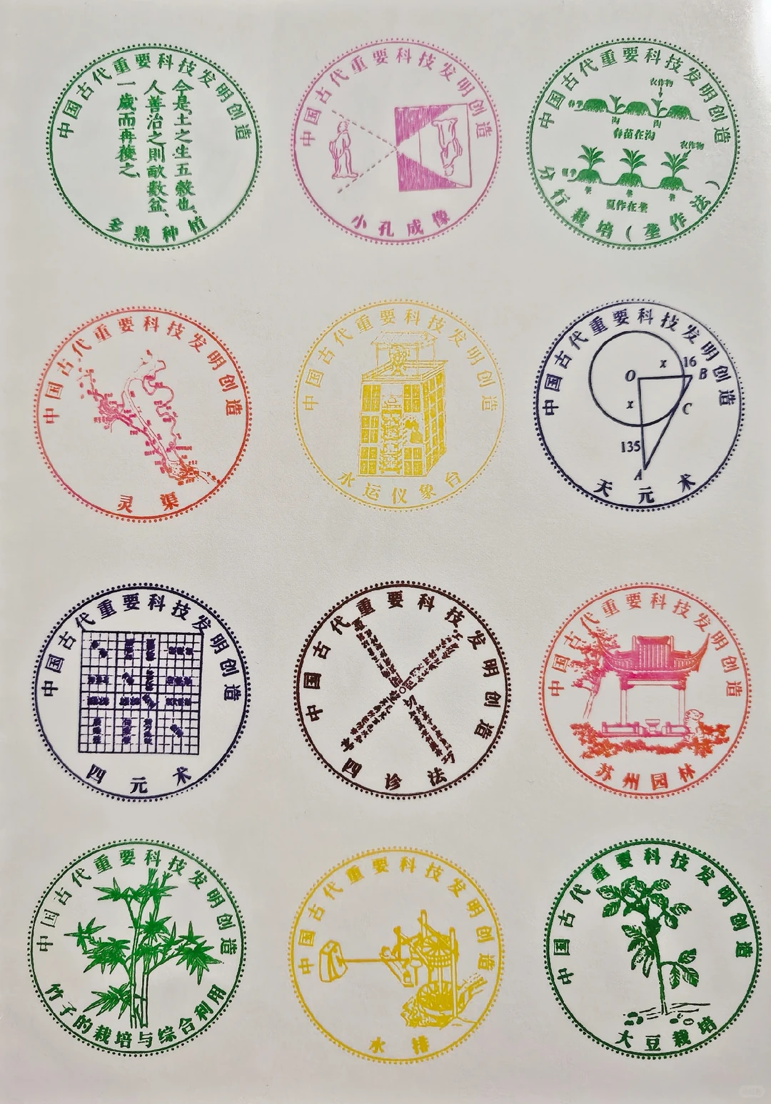 中国科学家博物馆 盖章