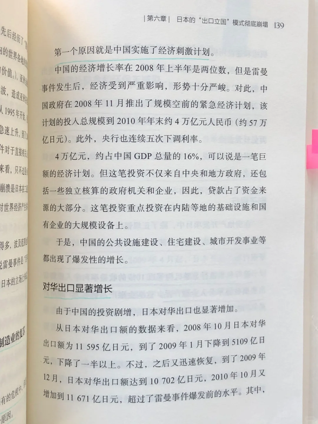 日本经济在金融危机后短暂复苏的原因分析