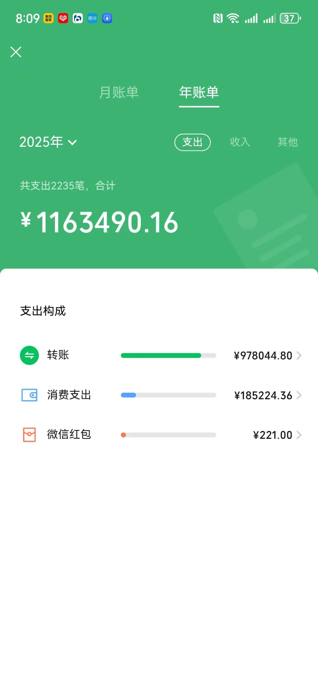 我好像对钱有了概念?2025年还没过完呢