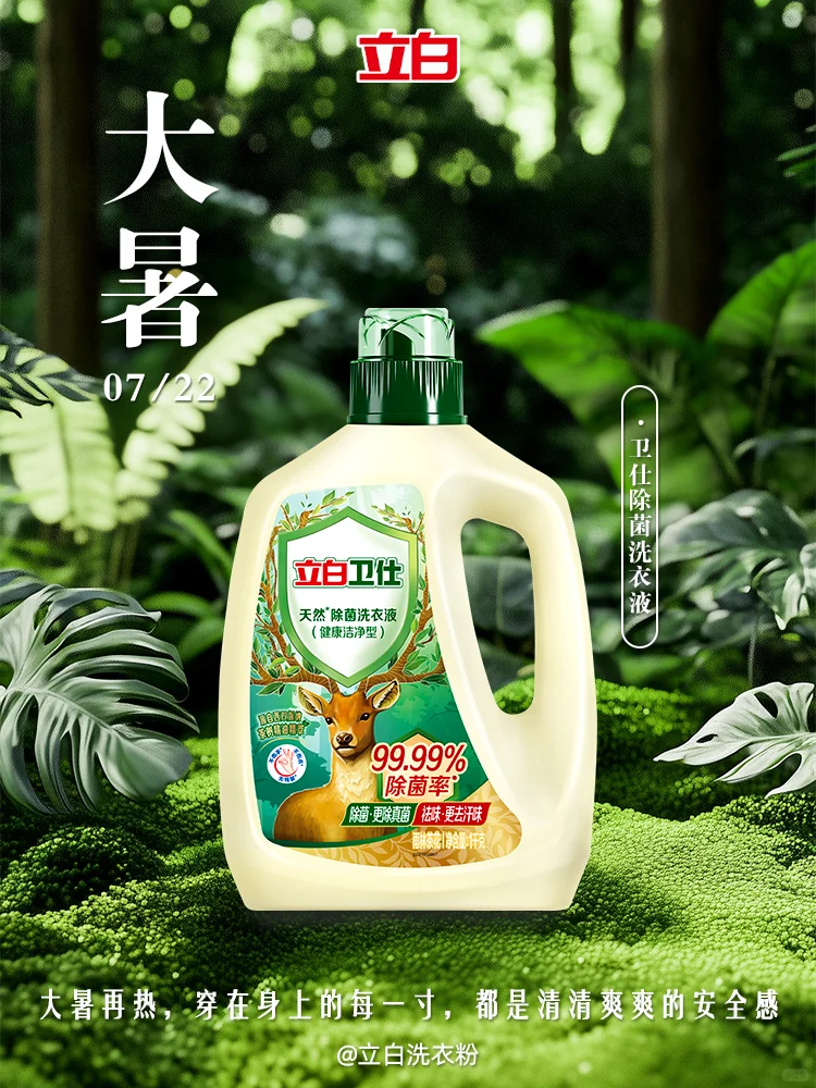 大暑炎炎，衣净心安