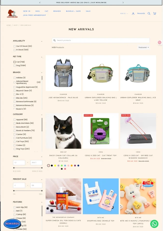 ?高端宠物用品出海新加坡!年营收破千万!