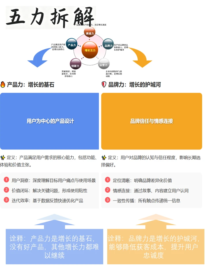 让企业持续赚钱的「增长五力」模型!