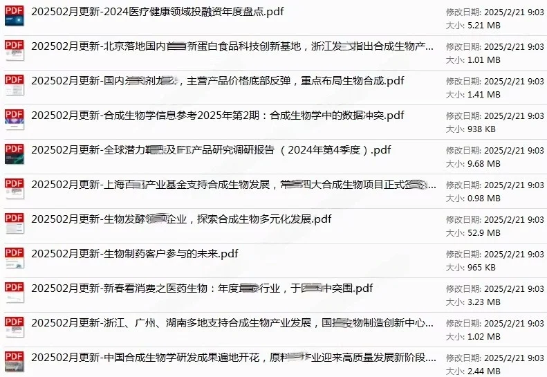 2025年合成生物学行业市场前景趋势报告
