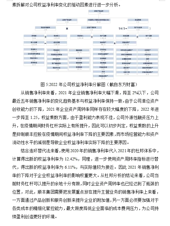 顺丰四大能力分析