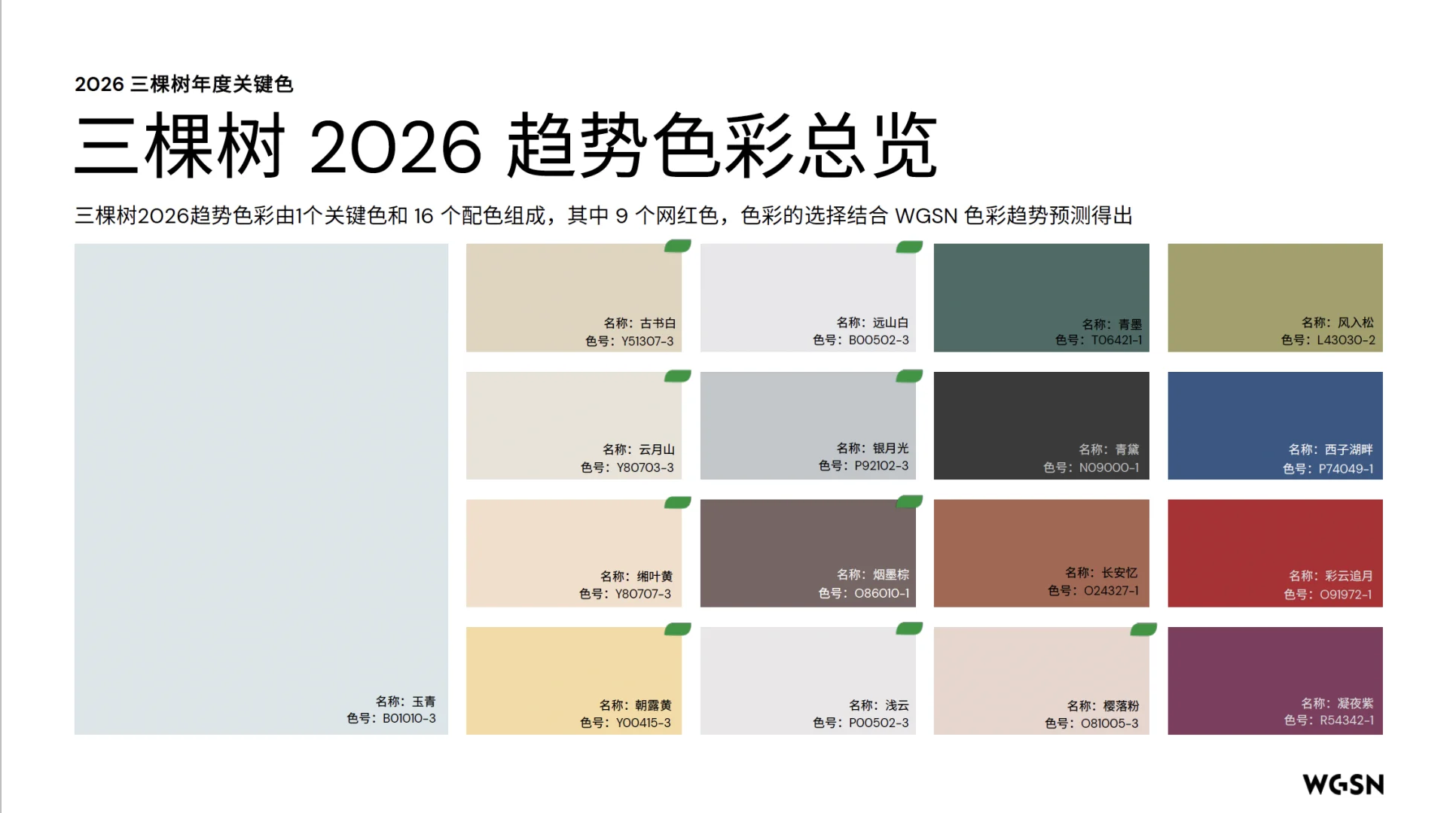 【概念180】 - 2026色彩流行趋势报告