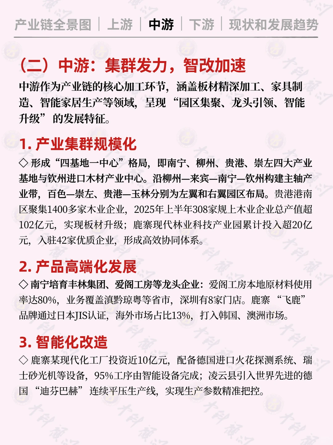 ?每天吃透一条广西产业链 高端绿色家居