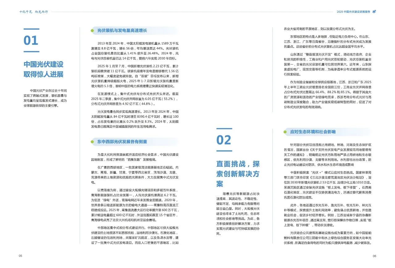 2025中国光伏建设发展报告