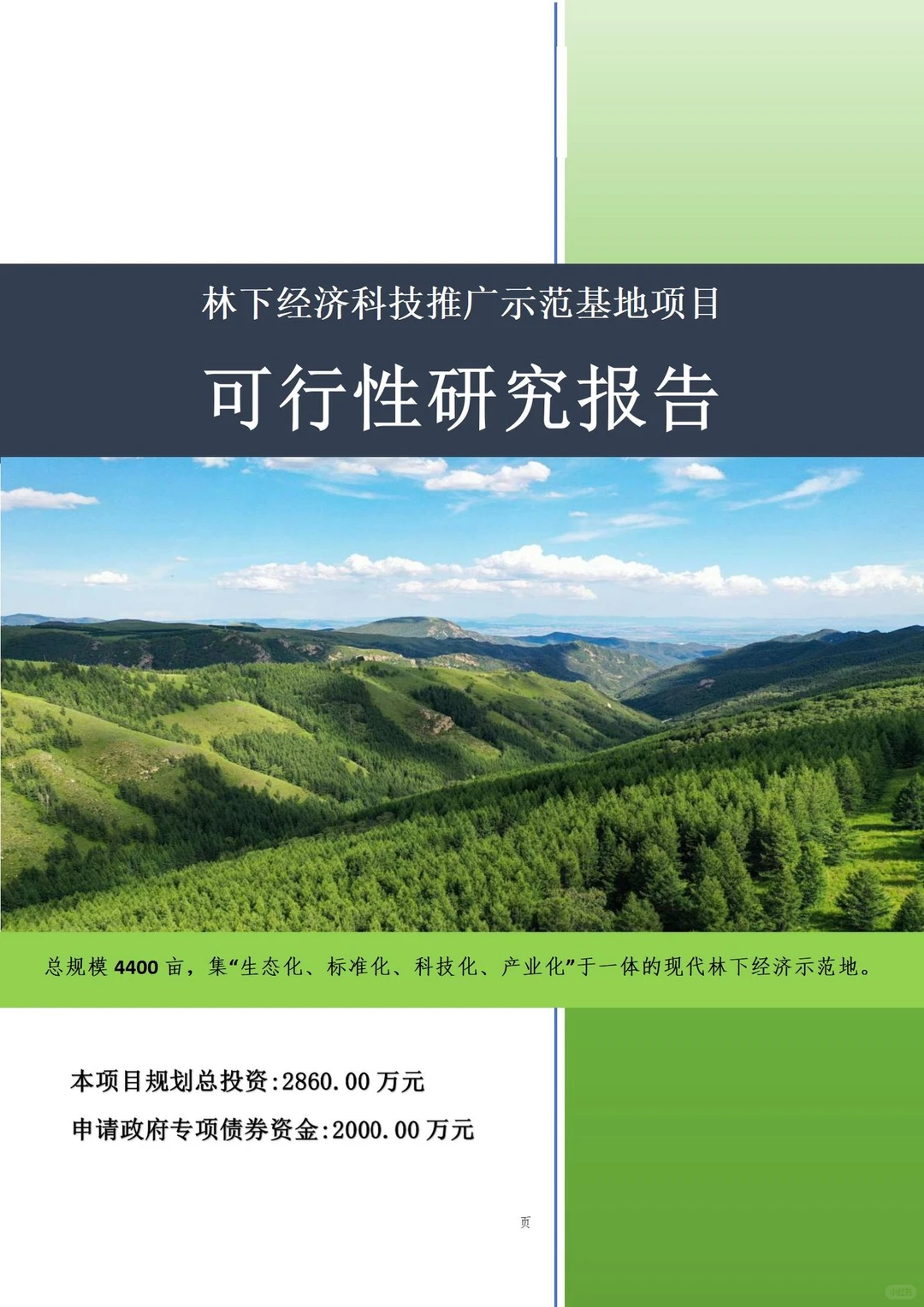 别往下翻了!可行性研究报告案例看这一份