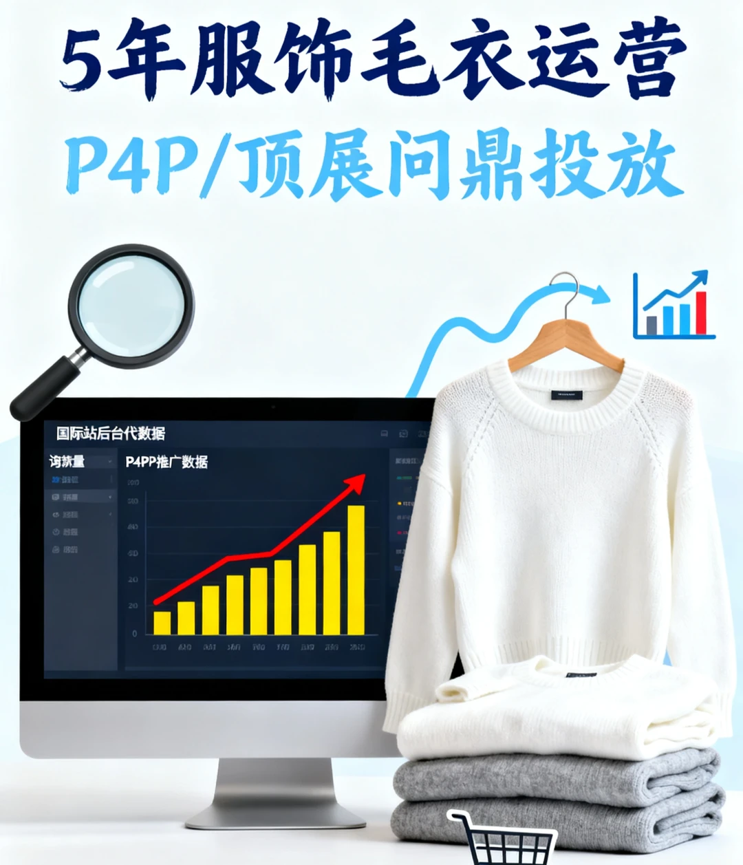?待业不躺平!5年服饰毛衣国际站运营,接代