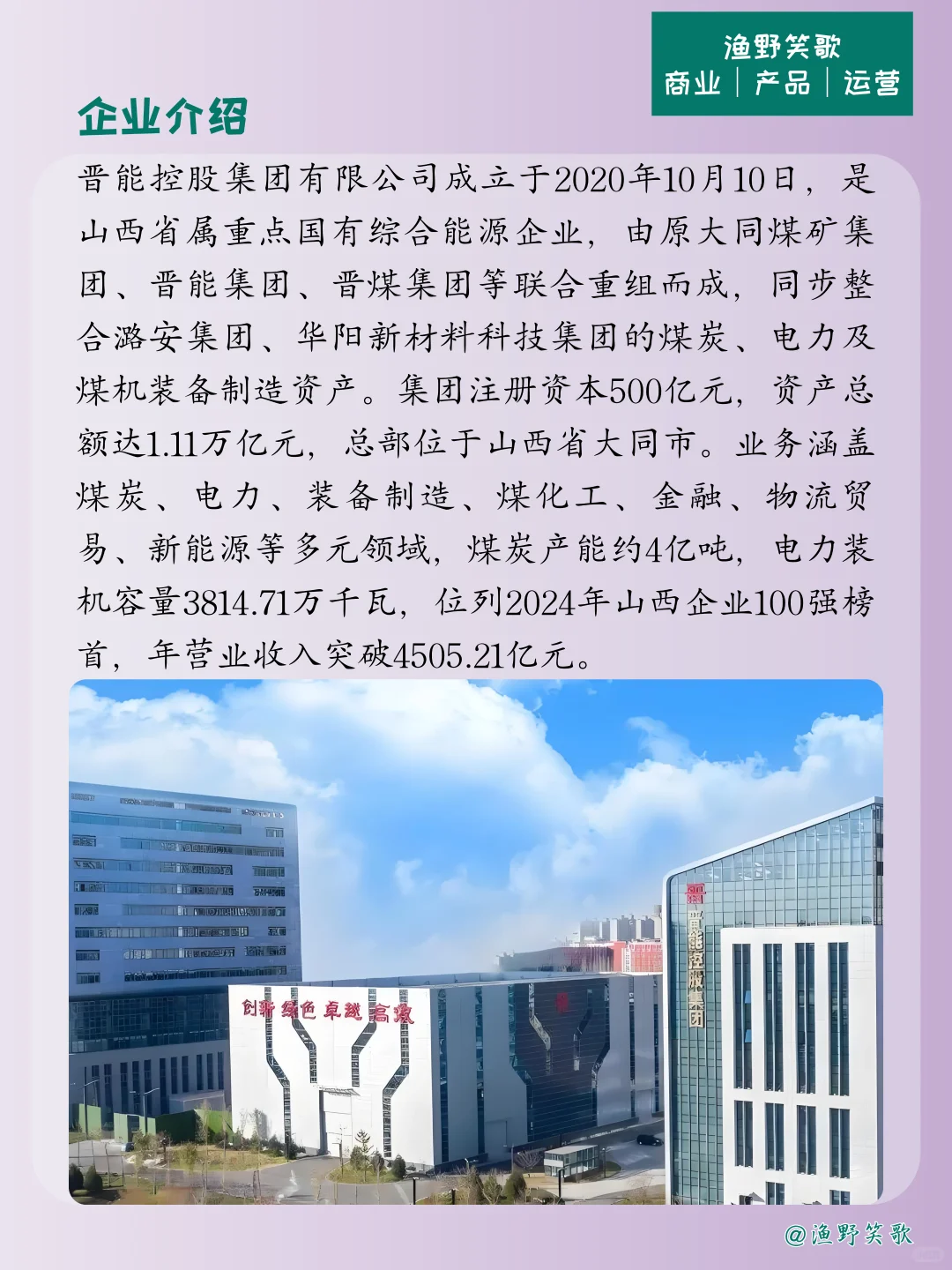 每天认识一个品牌案例,No.163:晋能控股