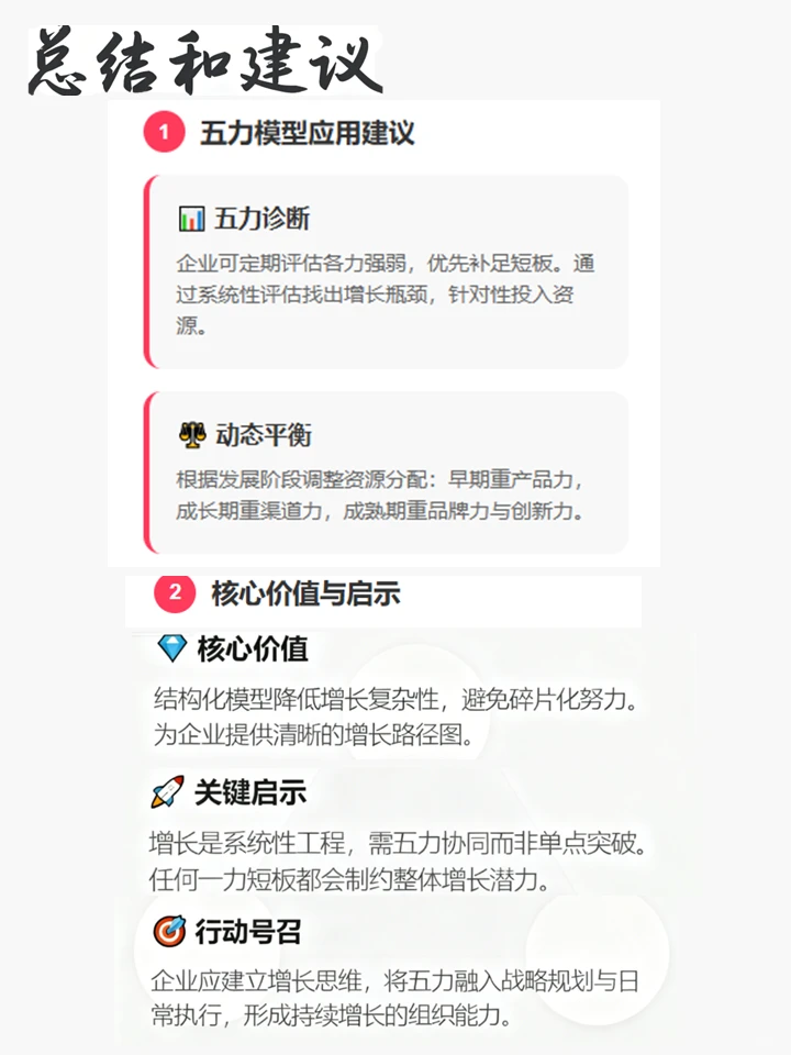 让企业持续赚钱的「增长五力」模型!