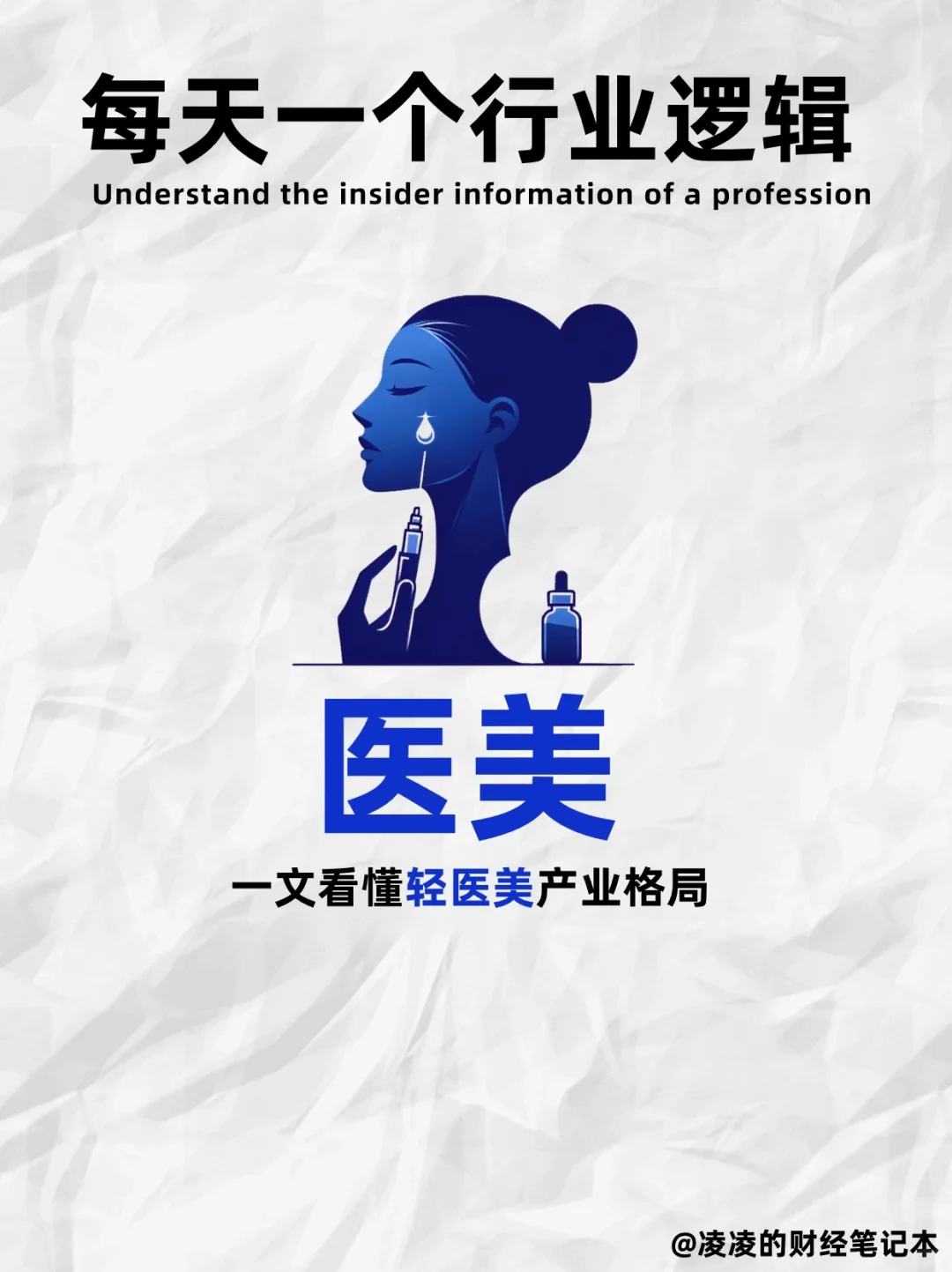 每天吃透一个行业逻辑｜No.14 医美