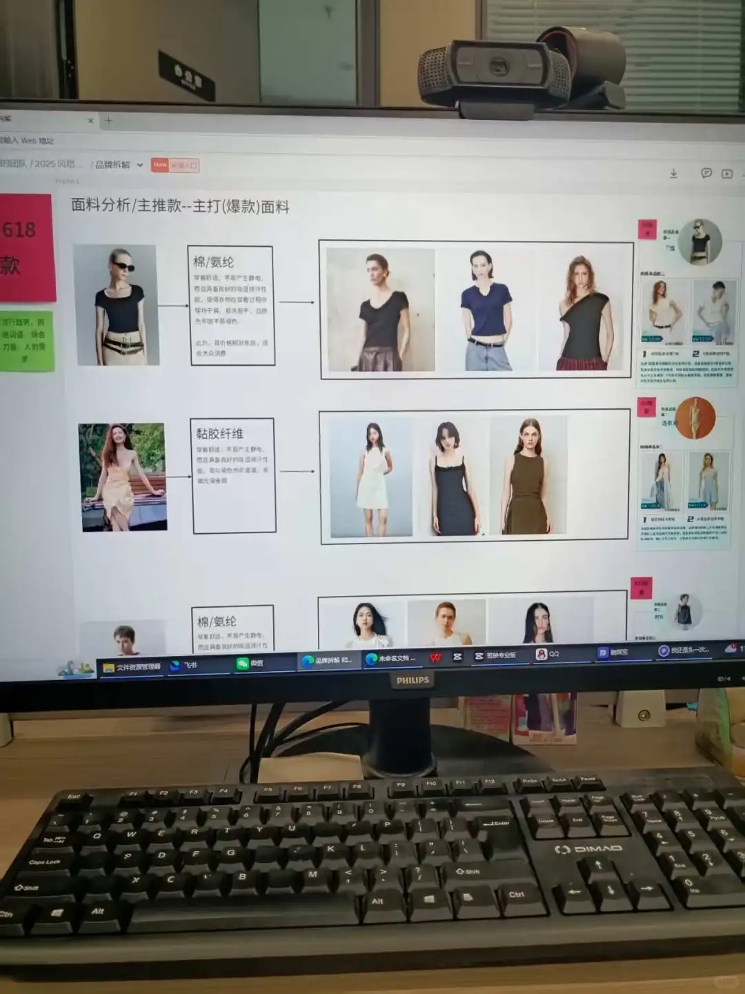 我还是头一次见这么漂亮的服装市调表,真的