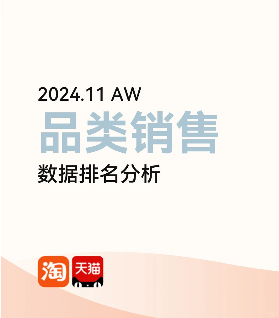 2024年11月淘宝天猫销售数据分析