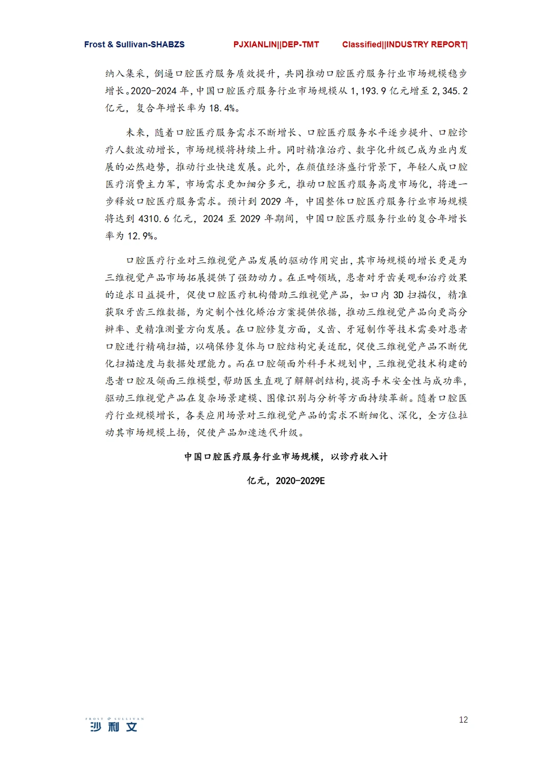 2024年全球三维视觉行业研究报告