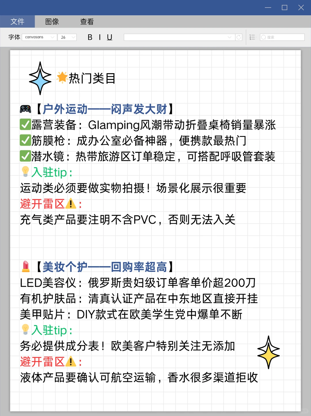 速卖通有哪些热卖类目?
