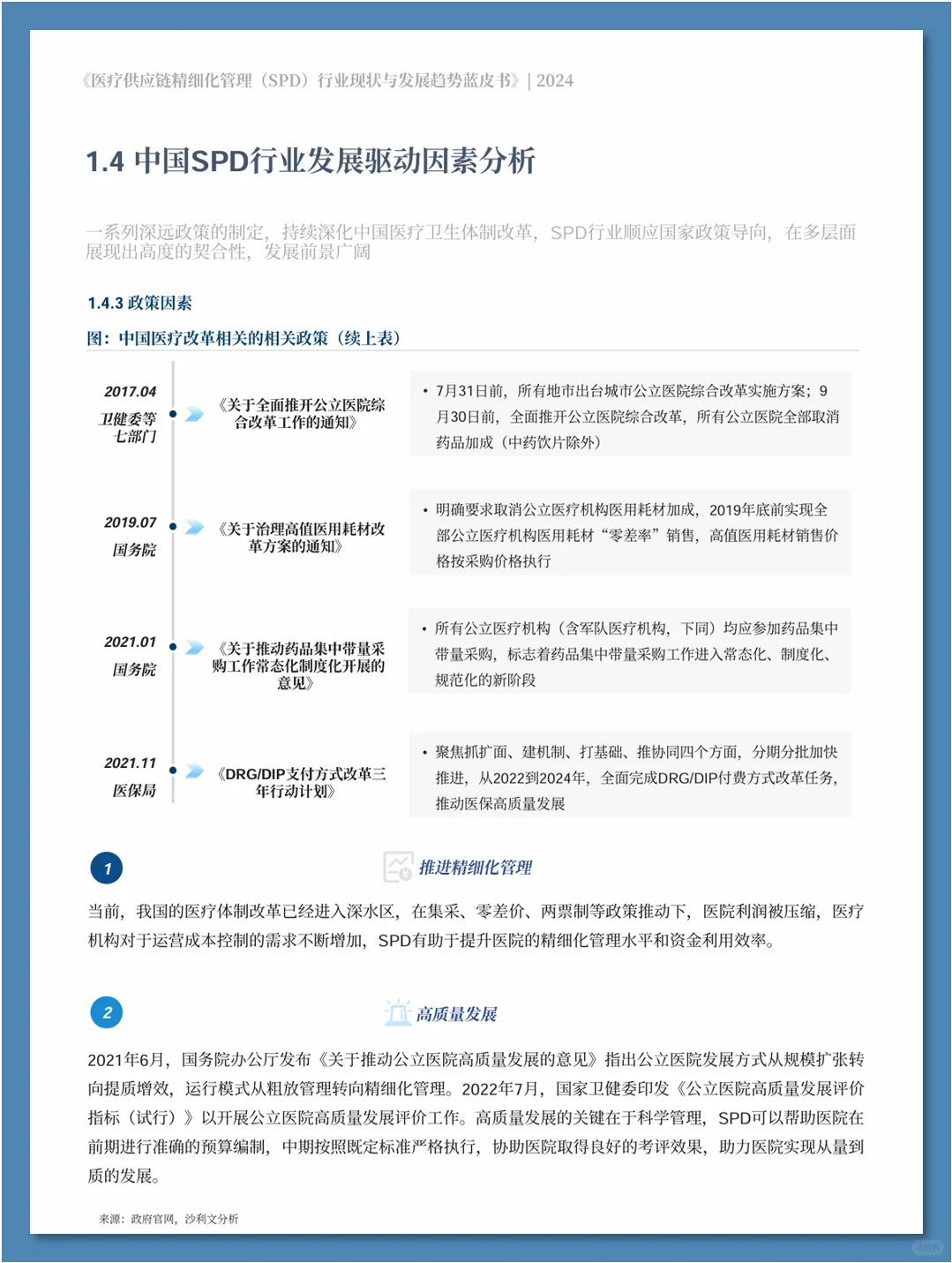 医疗供应链精细化管理行业现状与发展趋势