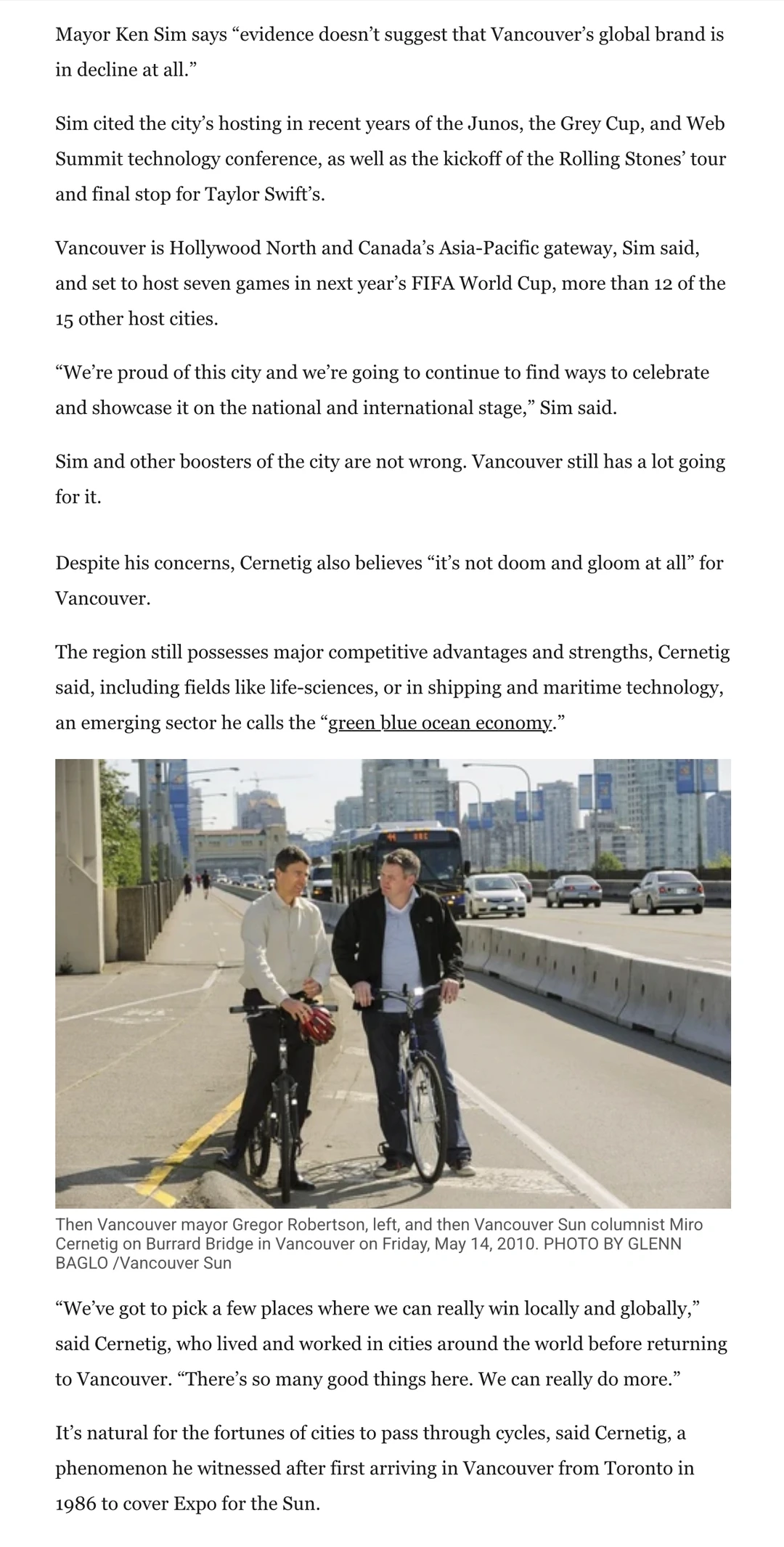 温哥华老百姓觉得这座城市的口碑在下降?