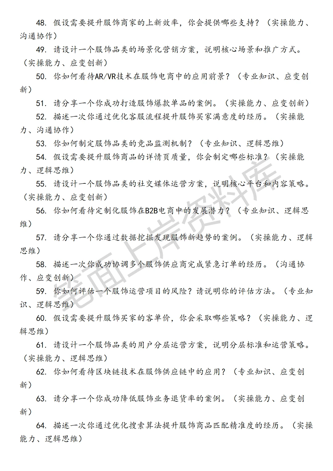 淘天集团1688服饰业务运营