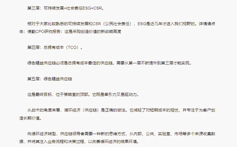 未来采购应该关注供应链的趋势