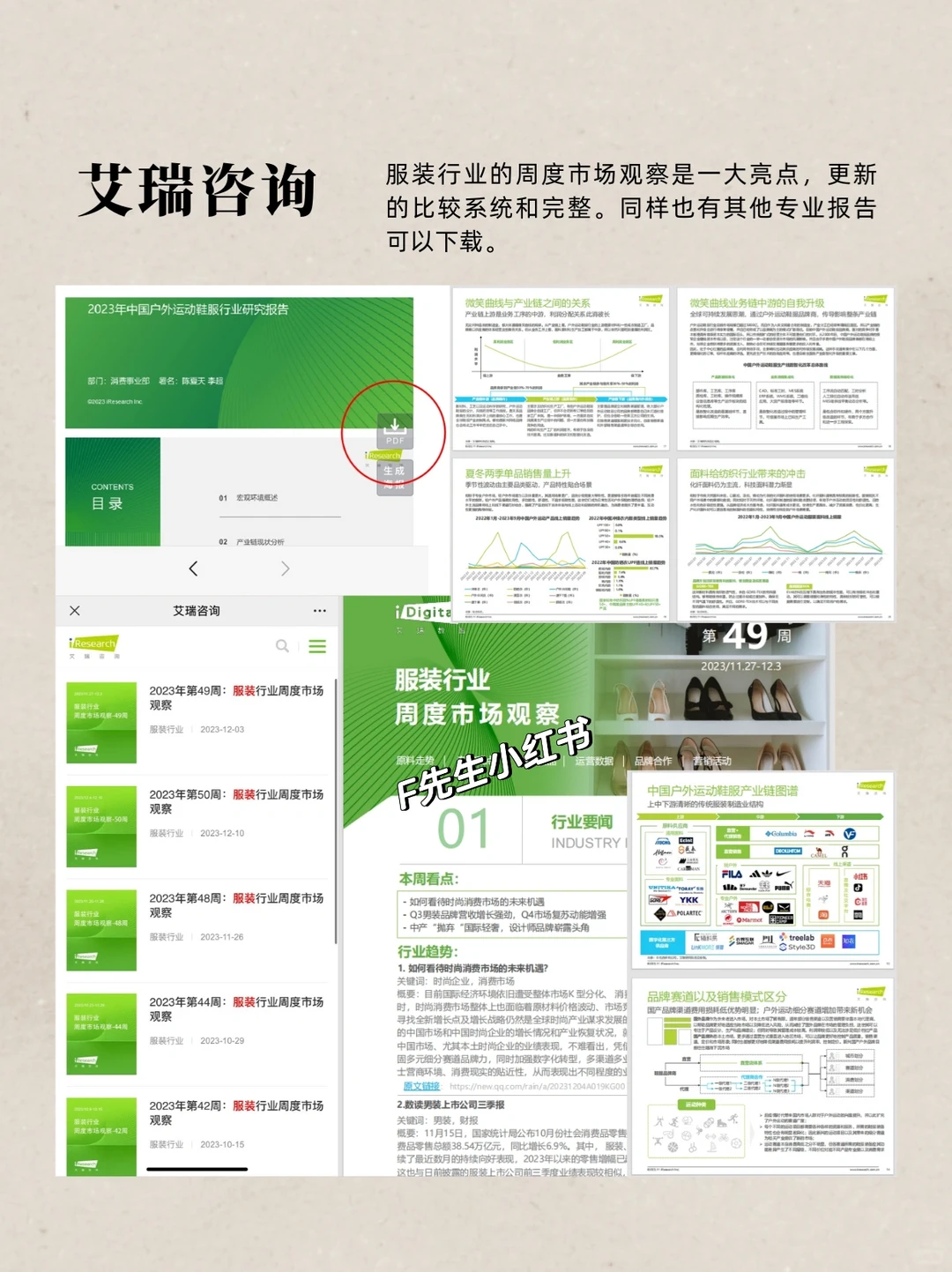 服装专业报告4个免费获取渠道?
