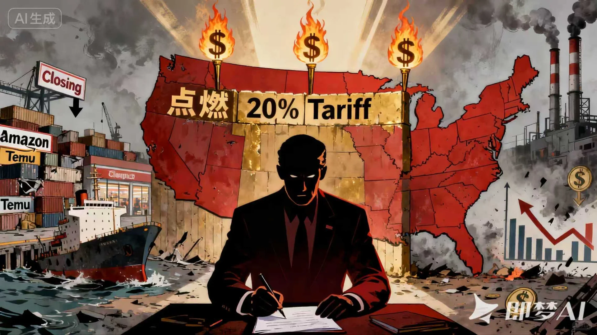 关税冲击波下的跨境电商:20%新规生效,卖家