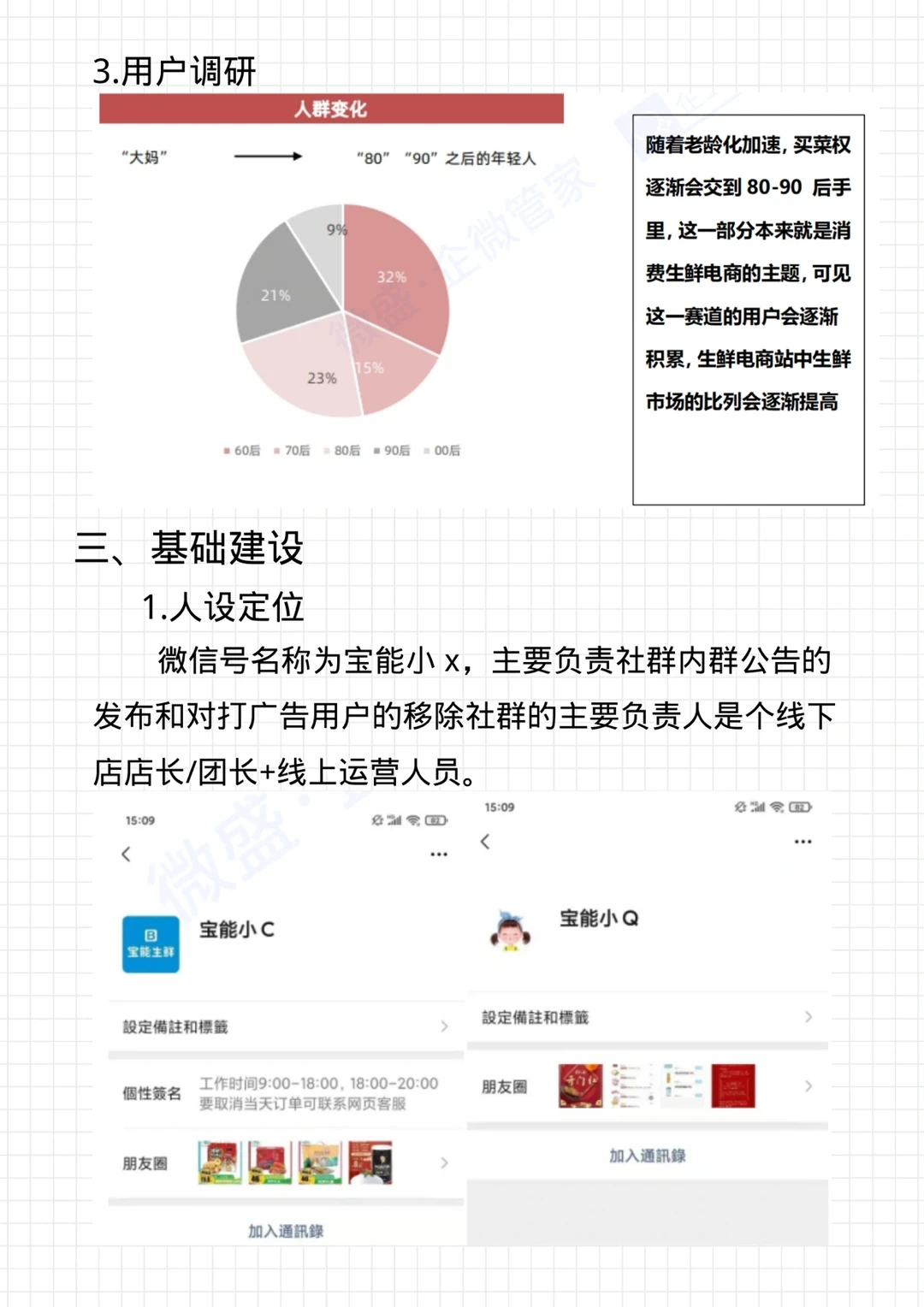 私域案例拆解：宝能生鲜