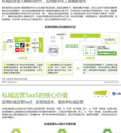 私域运营洞察白皮书
