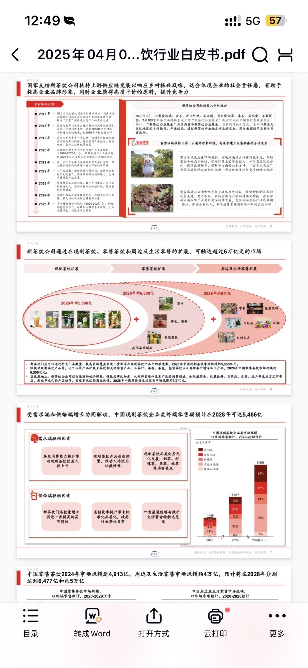 2025新茶饮行业白皮书
