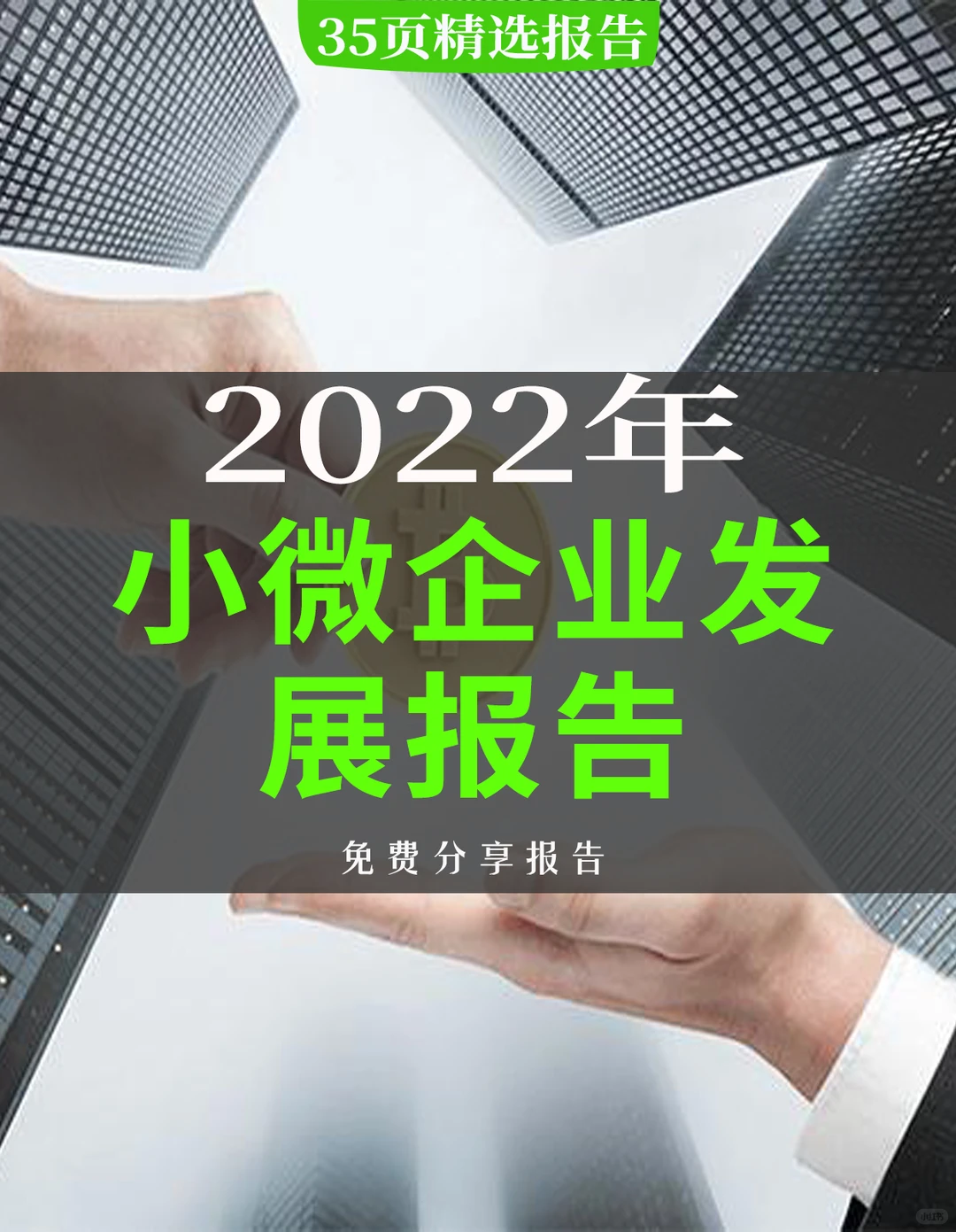 35页报告 / 小微企业发展报告书