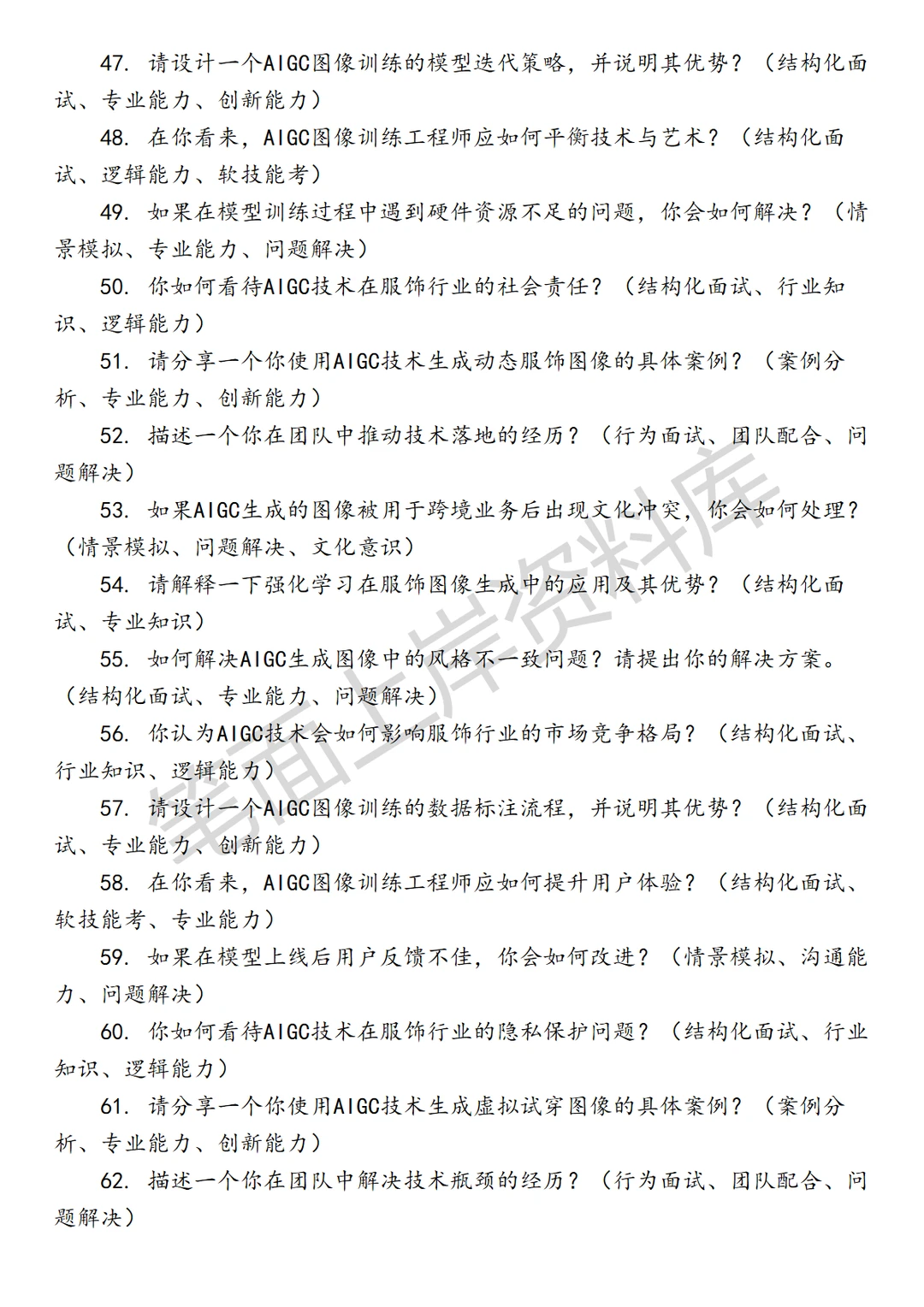淘天集团淘天服饰AIGC图像训练