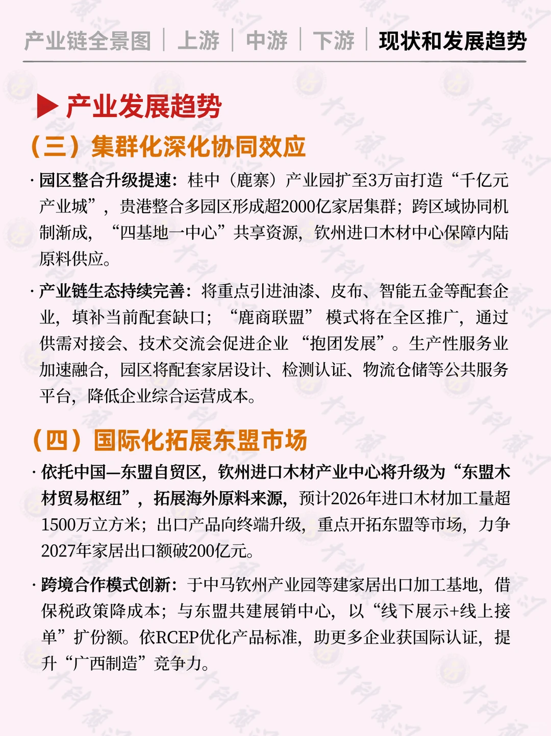 ?每天吃透一条广西产业链 高端绿色家居