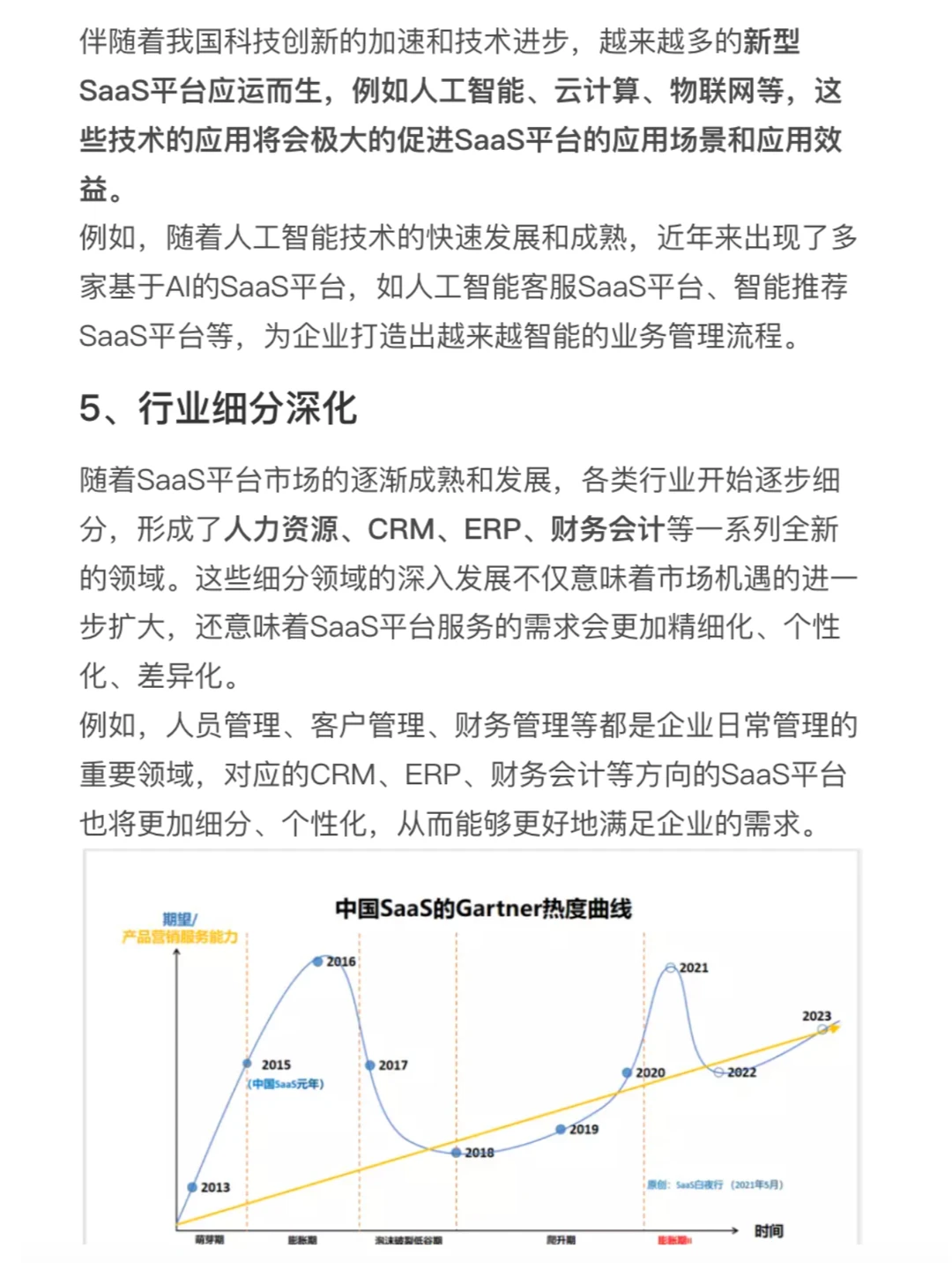 国内 SaaS 现状和发展是怎样的?