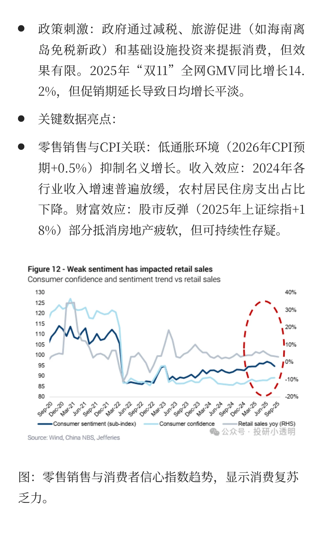Jefferies：中国消费行业2026年展望