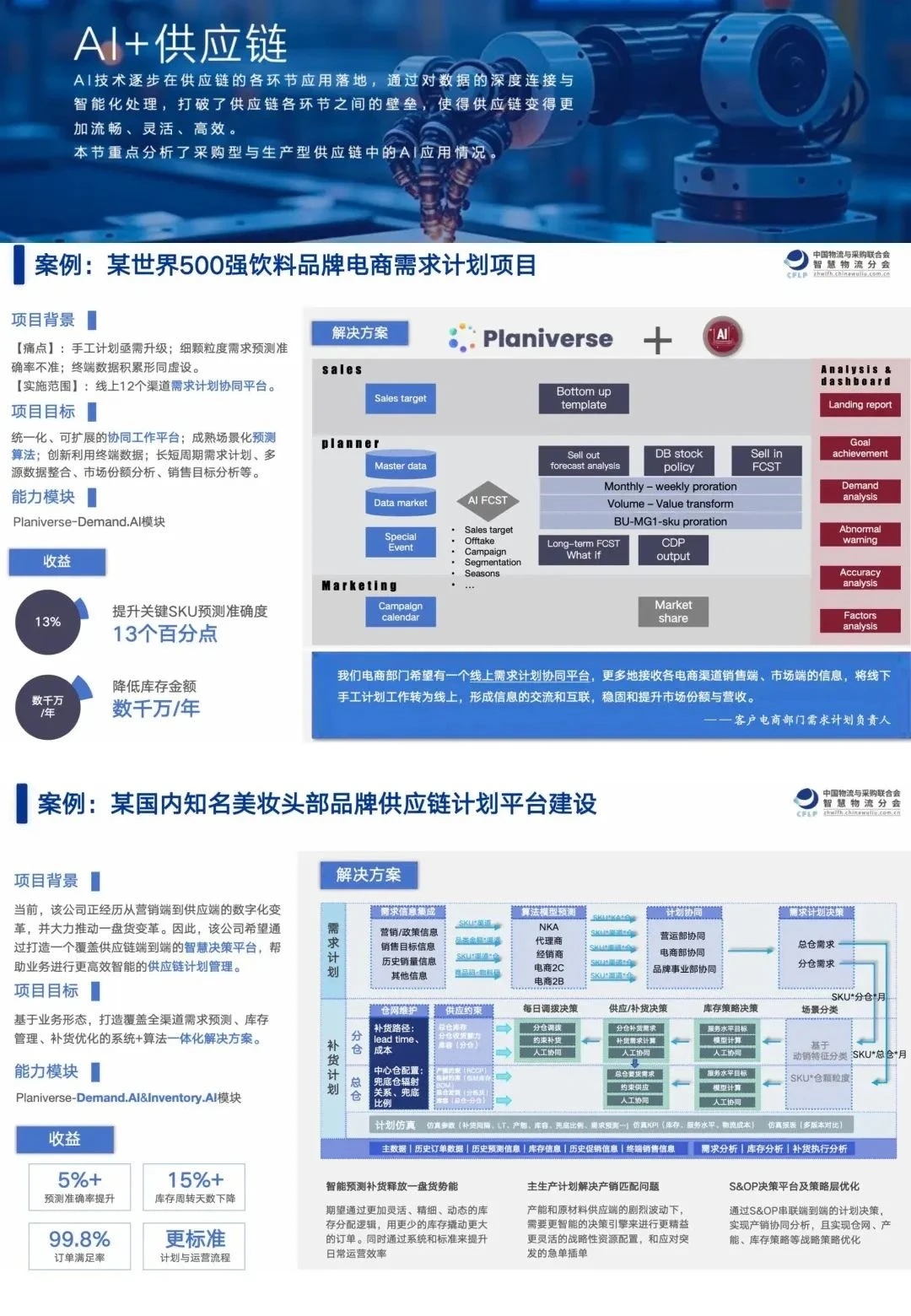 关于在供应链与物流领域人工智能落地的思路