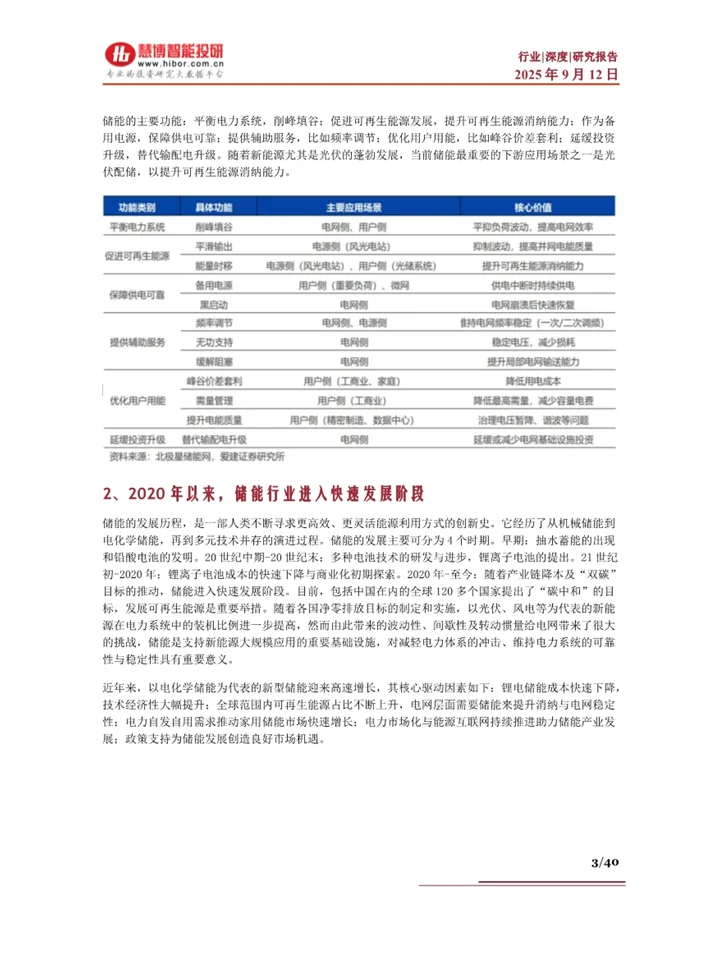 一篇报告读懂2025储能产业发展趋势