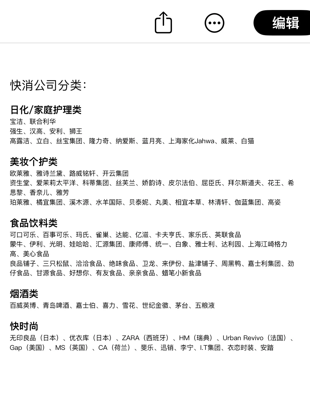想进快消?这么多公司够你投的了吧!