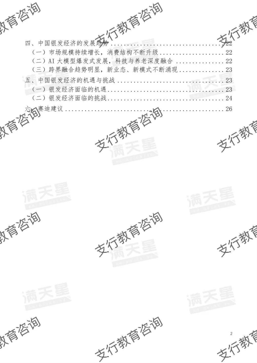 ?2025年中国银发经济发展研究报告