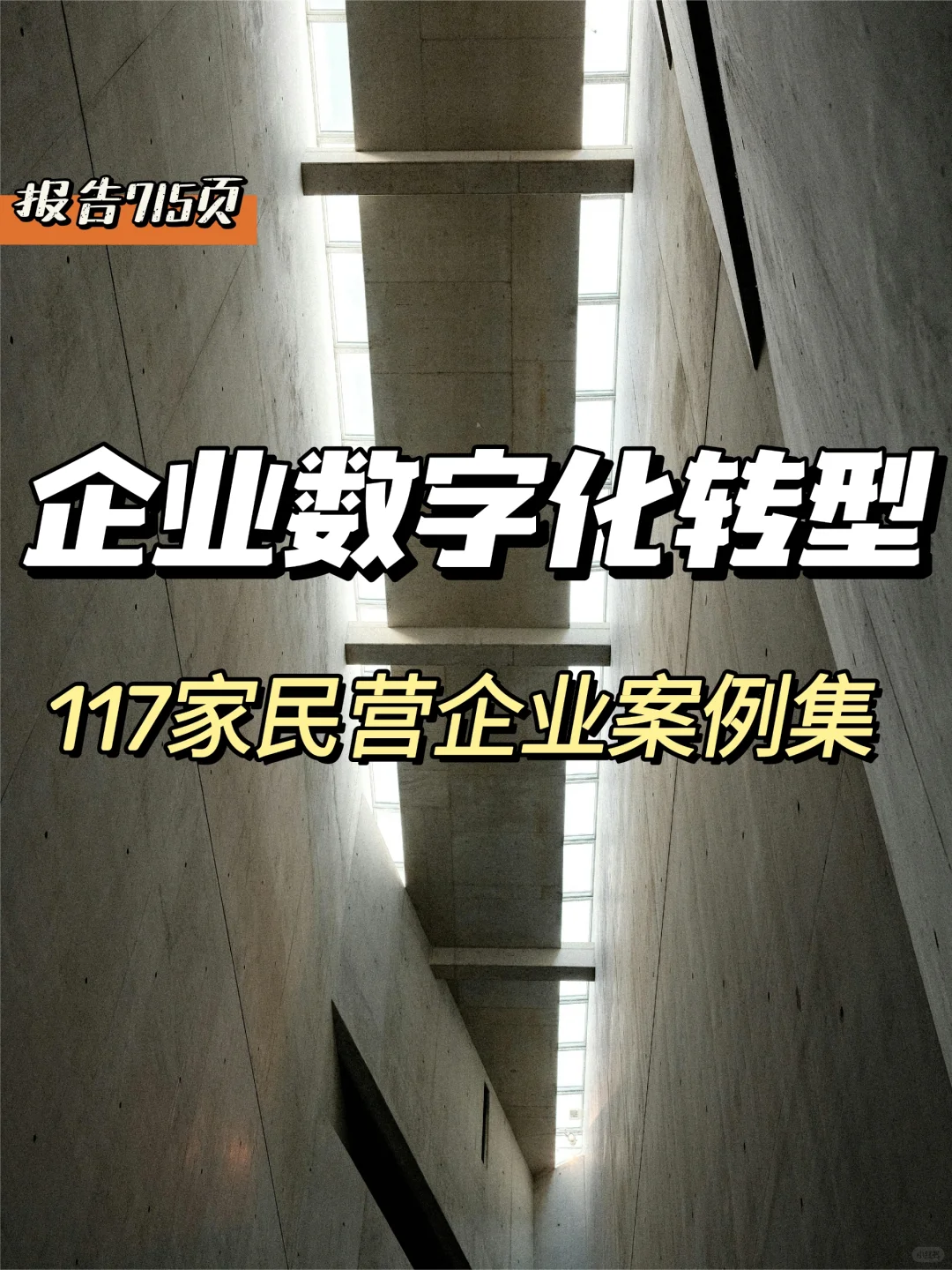 每日分享行业报告:民营企业数字化转型案例